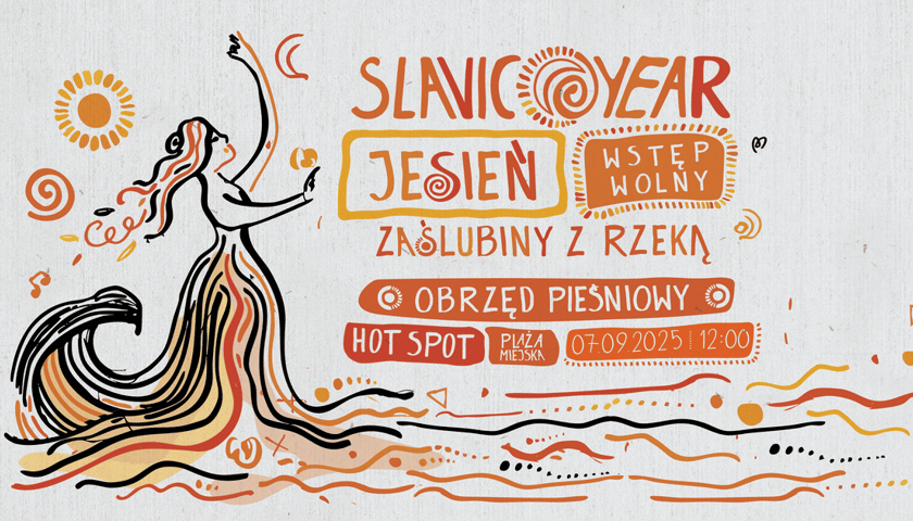 Powiększ obraz: <p>Zaślubiny z rzeką - grafika z informacją o terminie i miejscu wydarzenia.</p>