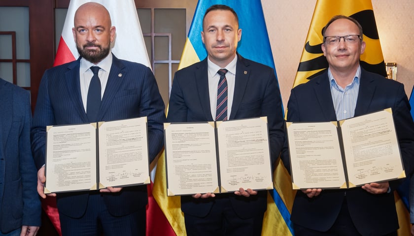 Powiększ obraz: <p>Nasze województwo stało się jedynym wyrażającym chęć utworzenia w Ukrainie podobnego ośrodka biznesu</p>