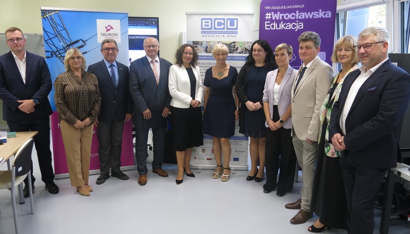 Otwarcie Branżowego Centrum Umiejętności dla elektryków przy ul. Strzegomskiej 49a