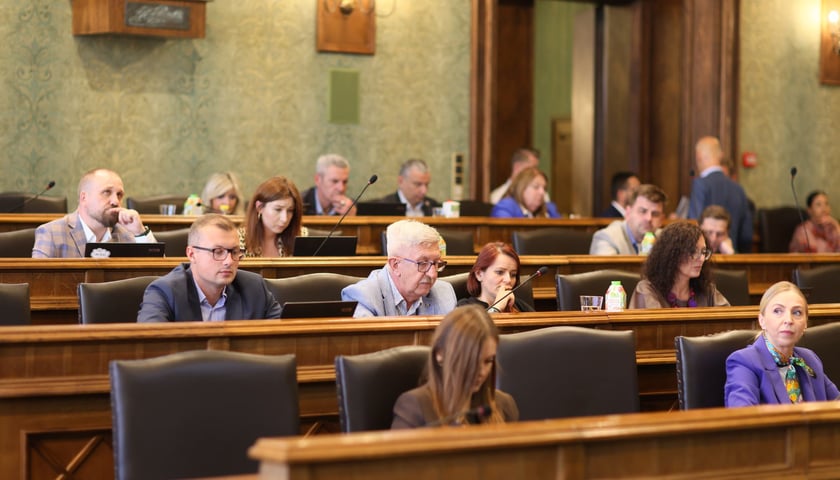 Powiększ obraz: XXIII sesja Rady Miejskiej Wrocławia