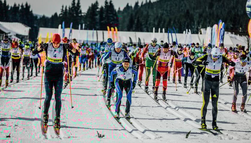 Powiększ obraz: <p>Bieg Piastów w Jakuszycach, zdjęcie archiwalne</p>