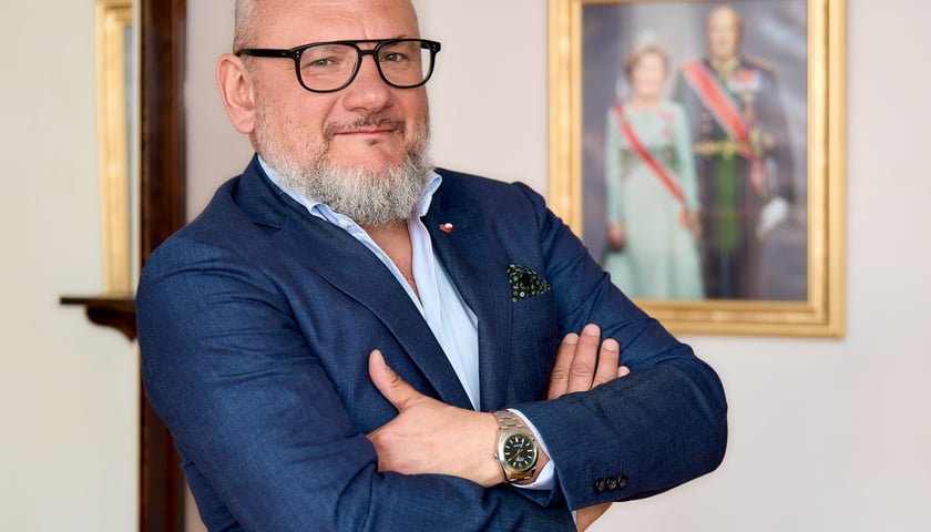 Powiększ obraz: Bartosz Masternak, Konsul Honorowy Królestwa Norwegii we Wrocławiu.