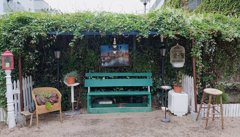 Podw&oacute;rko przy CALu w podw&oacute;rzu przy Prądzyńskiego po remoncie