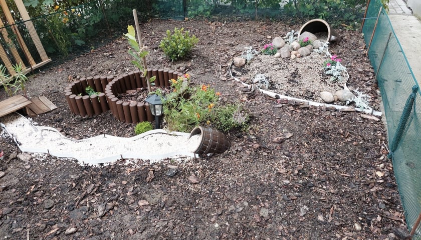 Podw&oacute;rko przy CALu w podw&oacute;rzu przy Prądzyńskiego po remoncie