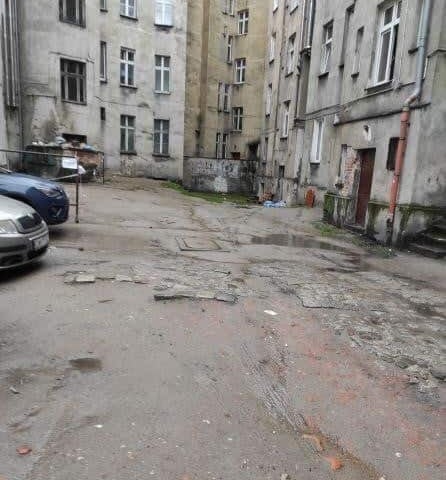 Wnętrze Nehringa-Nauczycielska-Skłodowskiej przed remontem