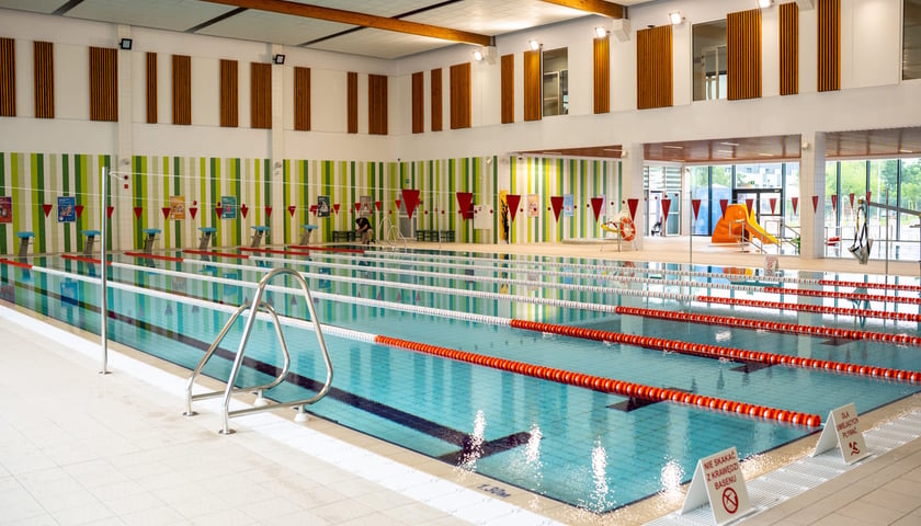 Aquapark Brochów w czasie otwarcia