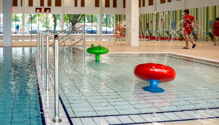 Aquapark Brochów w czasie otwarcia