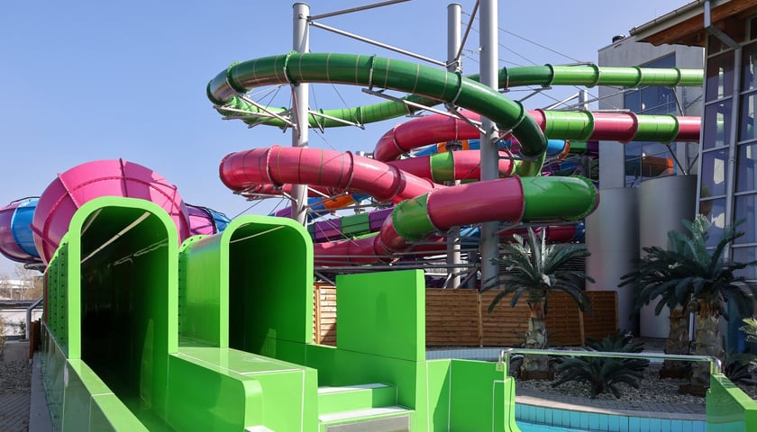 Nowe zjeżdżalnie w parku wodnym na Borowskiej, 2025