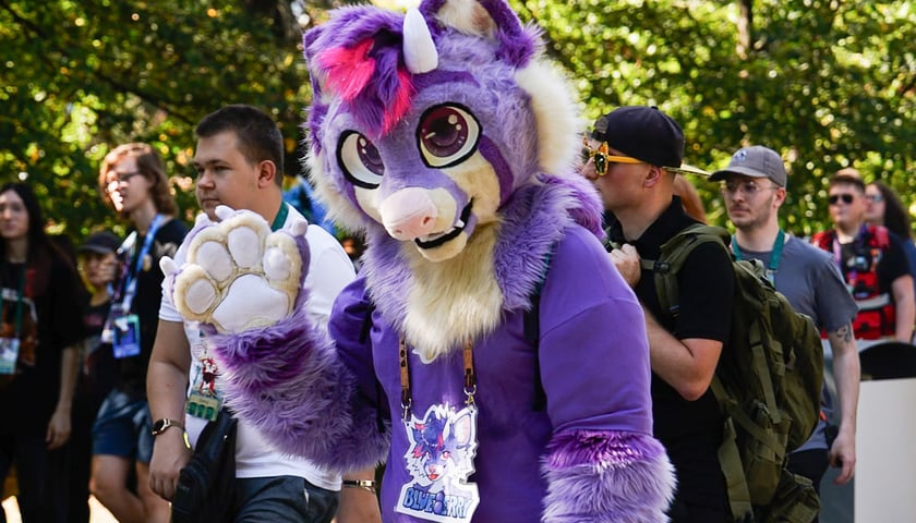 Powiększ obraz: Futrzaki opanowały Wrocław - marsz Furwalk 2025