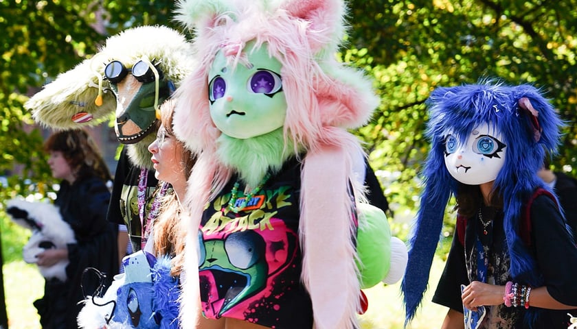Powiększ obraz: Futrzaki opanowały Wrocław - marsz Furwalk 2025