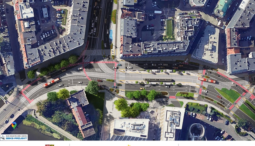 Powiększ obraz: Przebudowa węzła przesiadkowego Dubois-Drobnera