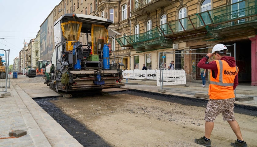 Przebudowa ul. Pomorskiej i pl. Staszica, wiosna 2024
