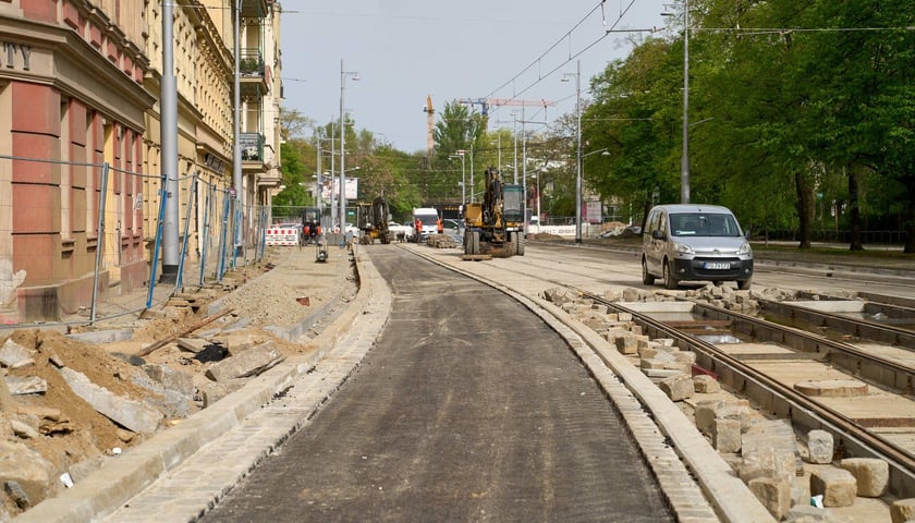 Przebudowa ul. Pomorskiej i pl. Staszica, wiosna 2024