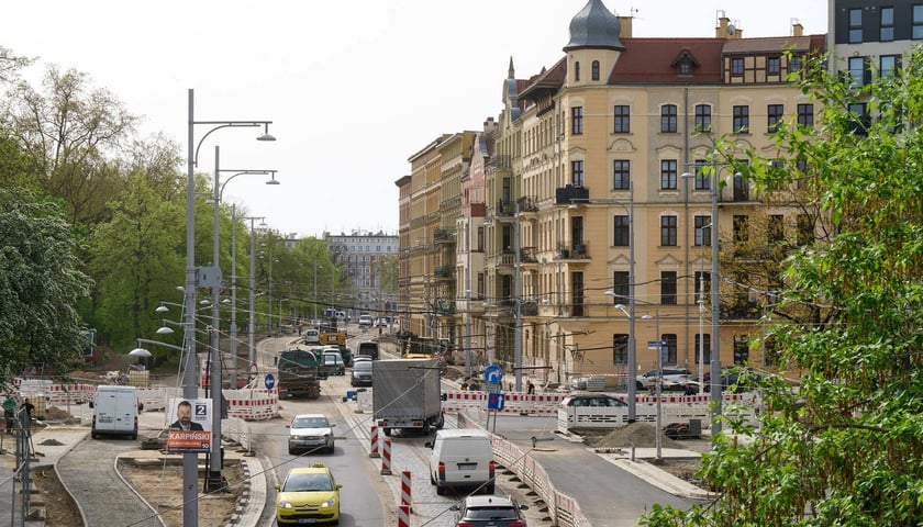 Przebudowa ul. Pomorskiej i pl. Staszica, wiosna 2024