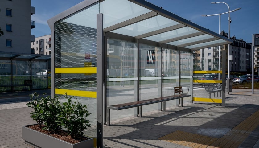 Trasa autobusowa na Jagodno, maj 2025