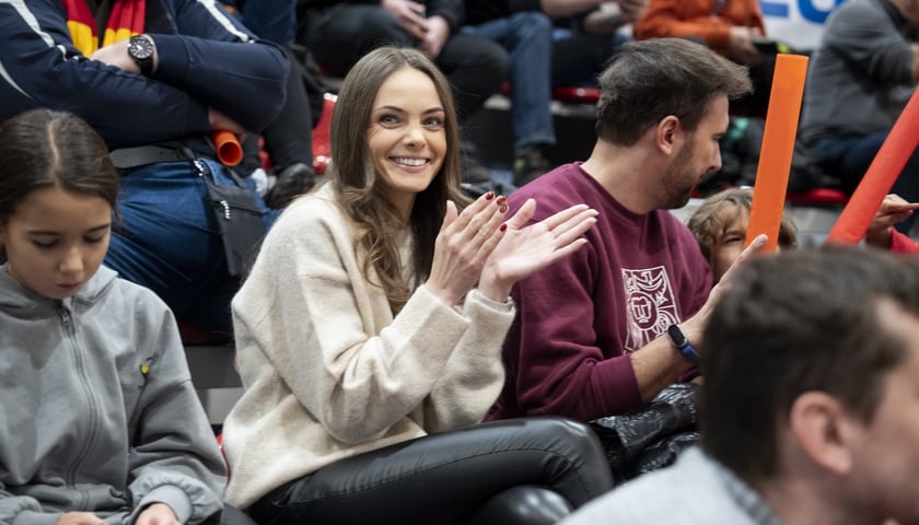 Z meczu ligowego Ślęzy w hali na Kłokoczycach, sezon 2024/2025