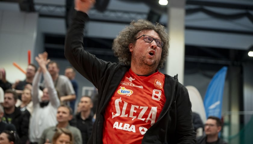 Z meczu ligowego Ślęzy w hali na Kłokoczycach, sezon 2024/2025