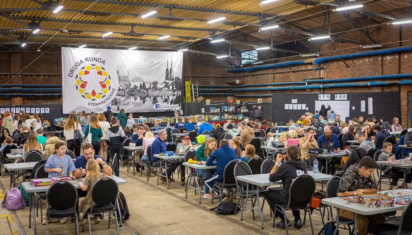 Powiększ obraz: Międzynarodowy Festiwal Gier Planszowych - Wrocław Games Fest w Czasoprzestrzeni 2024