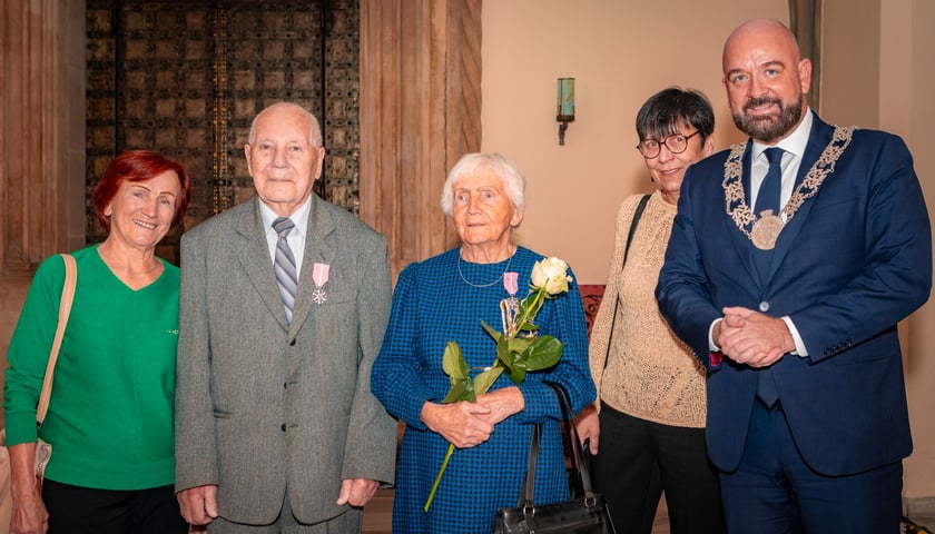 Wręczenie gratulacji parom z przeszlo 50-letnim stażem - 30 września 2025