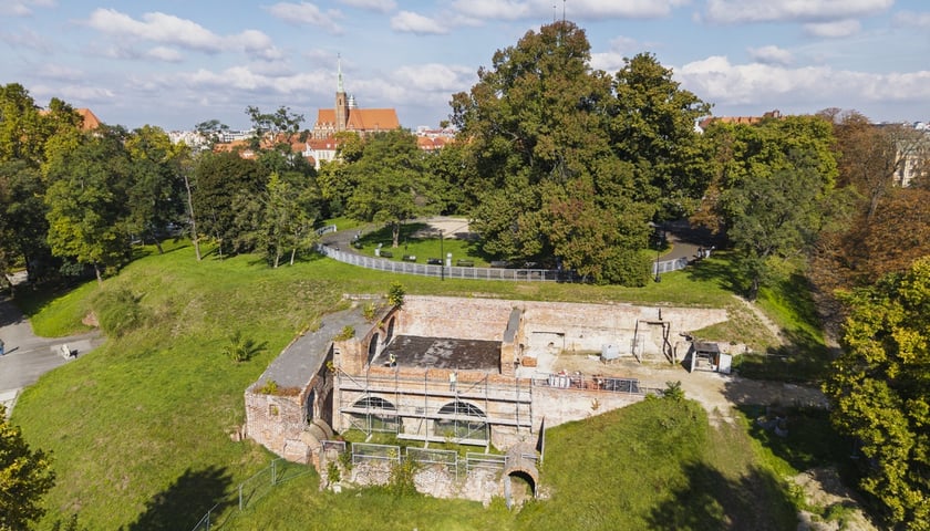 Remont Bastionu Ceglarskiego we Wrocławiu