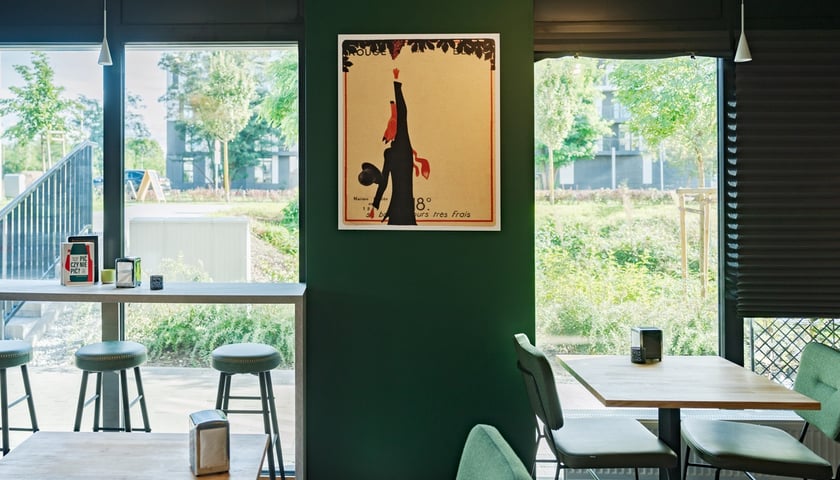 Kawiarnio-winiarnia GRONO przy ul. Rusznikarskiej we Wrocławiu