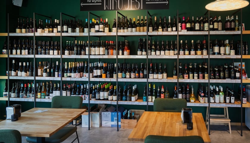 Kawiarnio-winiarnia GRONO przy ul. Rusznikarskiej we Wrocławiu