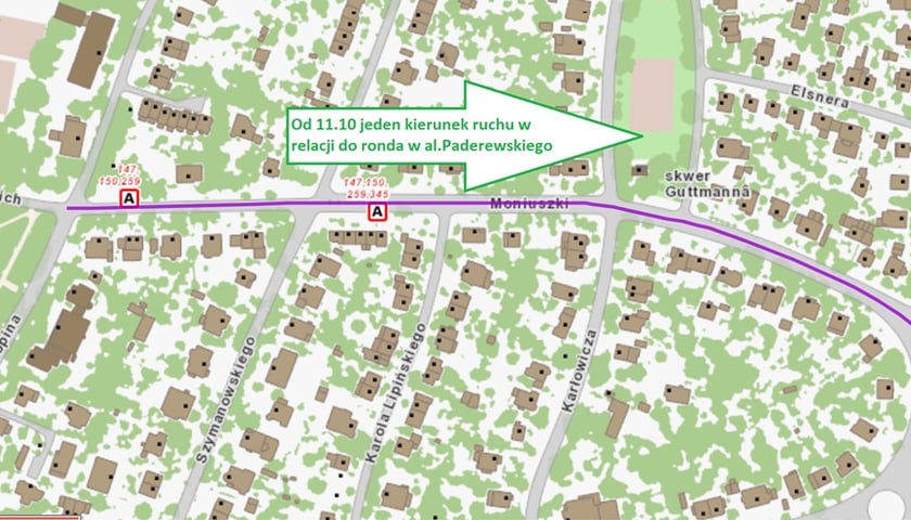 Powiększ obraz: Ul. Moniuszki