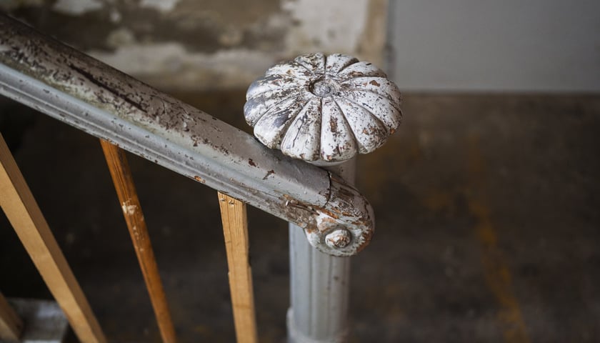 Prądzyńskiego 43 przed remontem, październik 2025