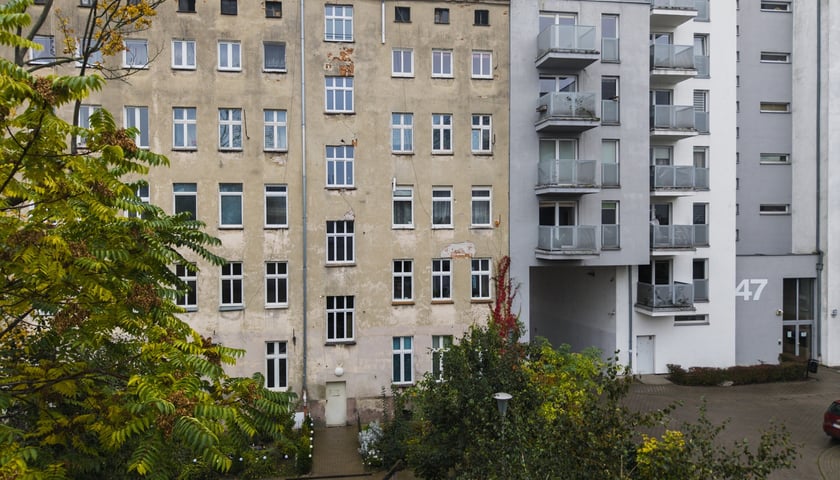 Prądzyńskiego 43 przed remontem, październik 2025