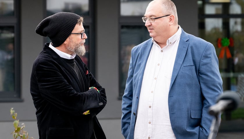 Powiększ obraz: <p>Andrzej Mańkowski i Rafał Peroń</p>