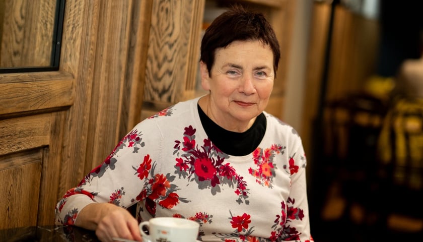 Powiększ obraz: Halina Okólska, historyczka, wiceprezes Towarzystwa Miłośników Wrocławia