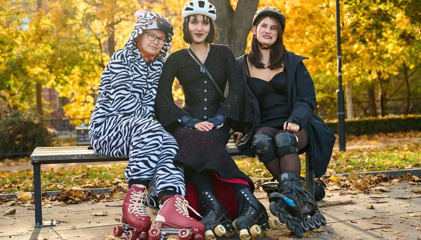 Powiększ obraz: Halloween na rolkach. Wrocław, 25.10.2025