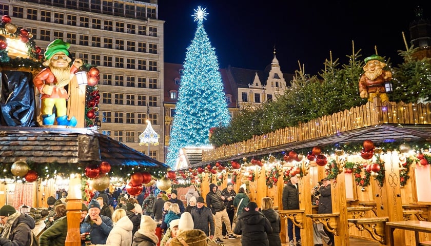 Powiększ obraz: Jarmark Bożonarodzeniowy we Wrocławiu 2024