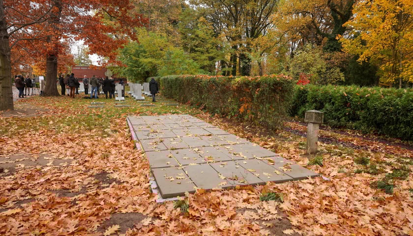 W mogile zbiorowej każdy pochowany jest w indywidualnej trumnie, co ułatwia przeniesienie zwłok do rodzinnych grob&oacute;w