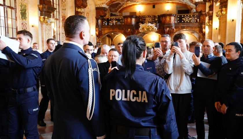 Ślubowane policjantów w Oratorium Marianum
