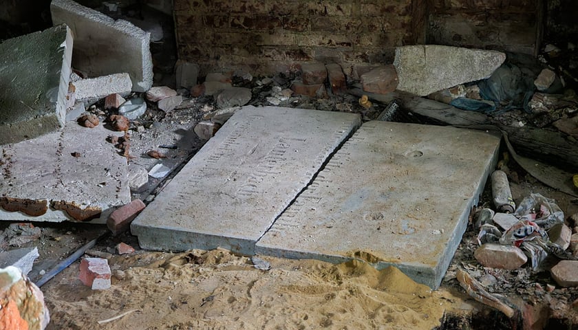 Grobowiec Lauterbach&oacute;w w Wilczynie - wnętrze