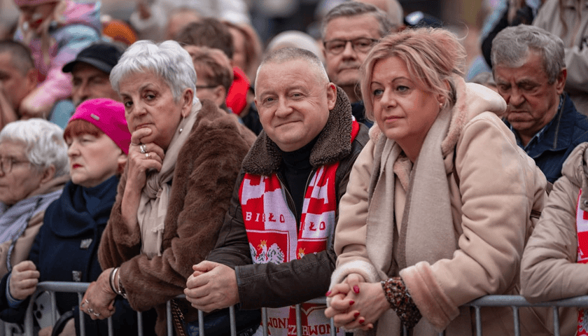 Oficjalne obchody Święta Niepodległości na wrocławskim Rynku