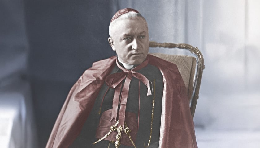 Powiększ obraz: Kardynał August Hlond