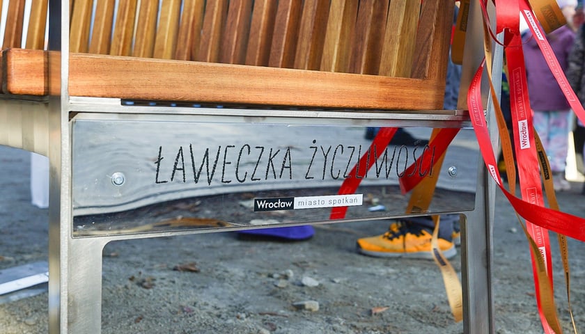 Powiększ obraz: Odsłonięcie Ławeczki Życzliwości na bulwarze Xawerego Dunikowskiego, 21 listopada 2025