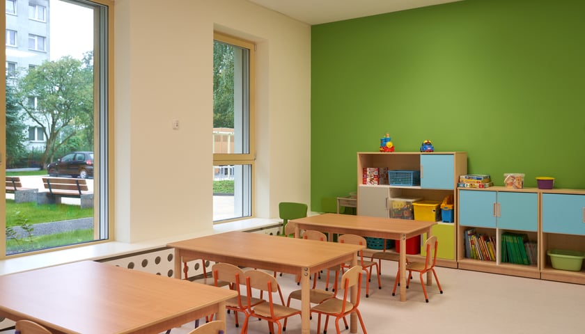 Powiększ obraz: Przedszkole przy al. Hallera