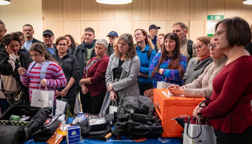 W ramach programu Bezpieczny Wrocław, już po raz trzeci odbyły się ćwiczenia w warsztaty z ochrony ludności, 26.11.2025 r.