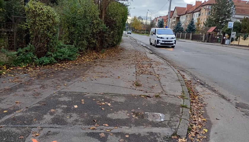 Remonty chodników dot. m.in. ul. Skarbowców