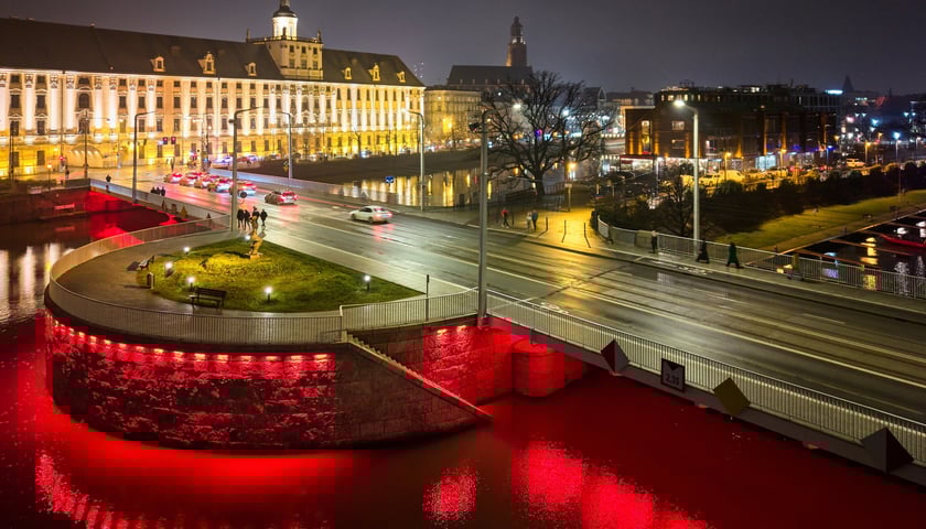 Rozświetlone Mosty Uniwersyteckie