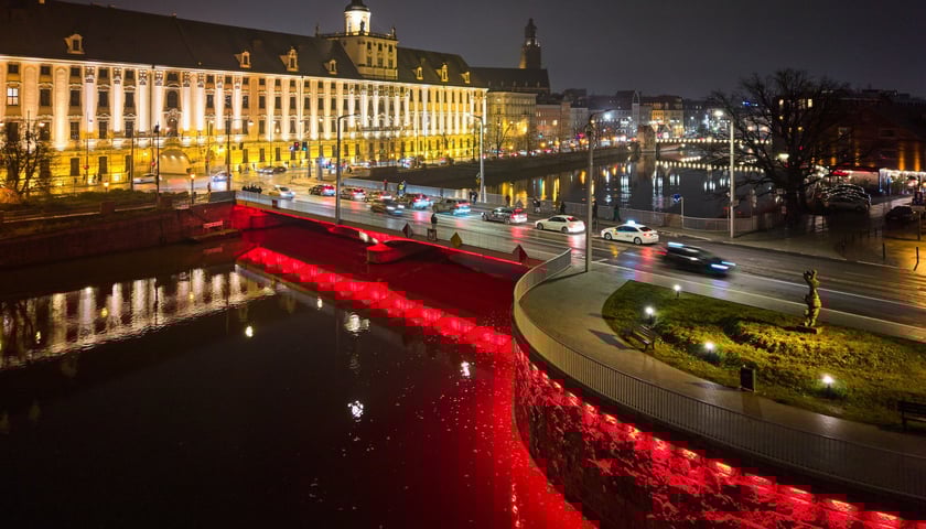 Rozświetlone Mosty Uniwersyteckie