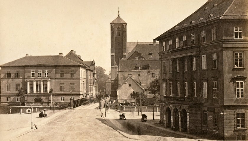 Powiększ obraz: Most Piaskowy w latach 1861-1880