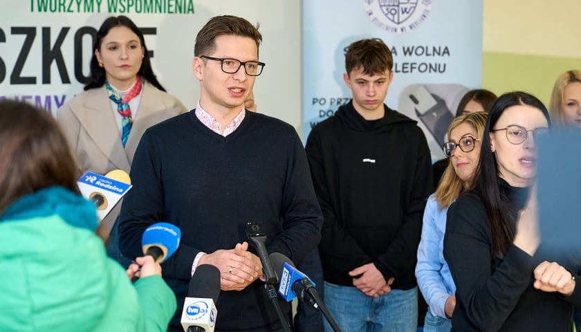 Powiększ obraz: Marcin Miedziński, zastępca dyrektora Departamentu Edukacji