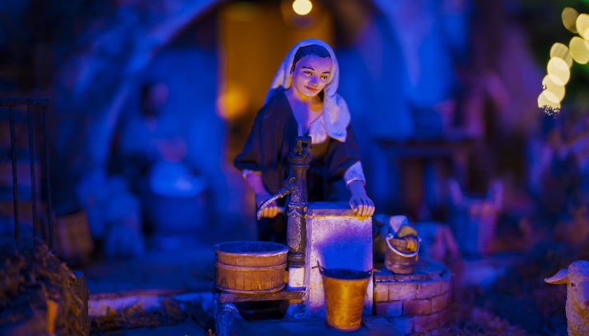 Powiększ obraz: Szopka w Katedrze Wrocławskiej na Ostrowie Tumskim