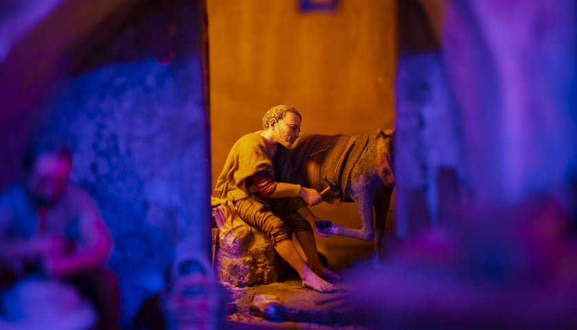 Powiększ obraz: Szopka w Katedrze Wrocławskiej na Ostrowie Tumskim