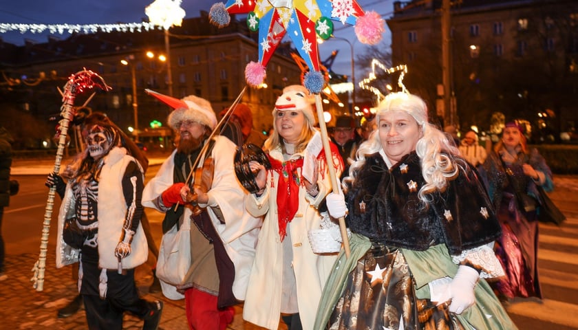 Powiększ obraz: II Wrocławski Orszak Kolędniczy, 3 stycznia 2026