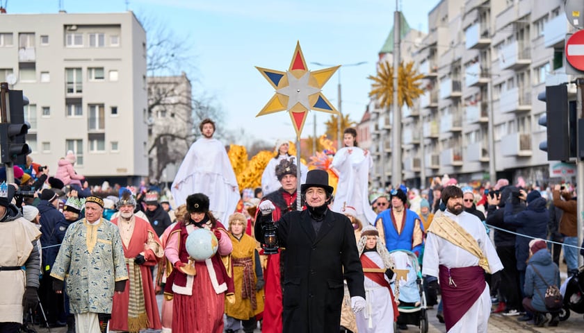 Powiększ obraz: Orszak Trzech Kr&oacute;li we Wrocławiu, 06.01.2026